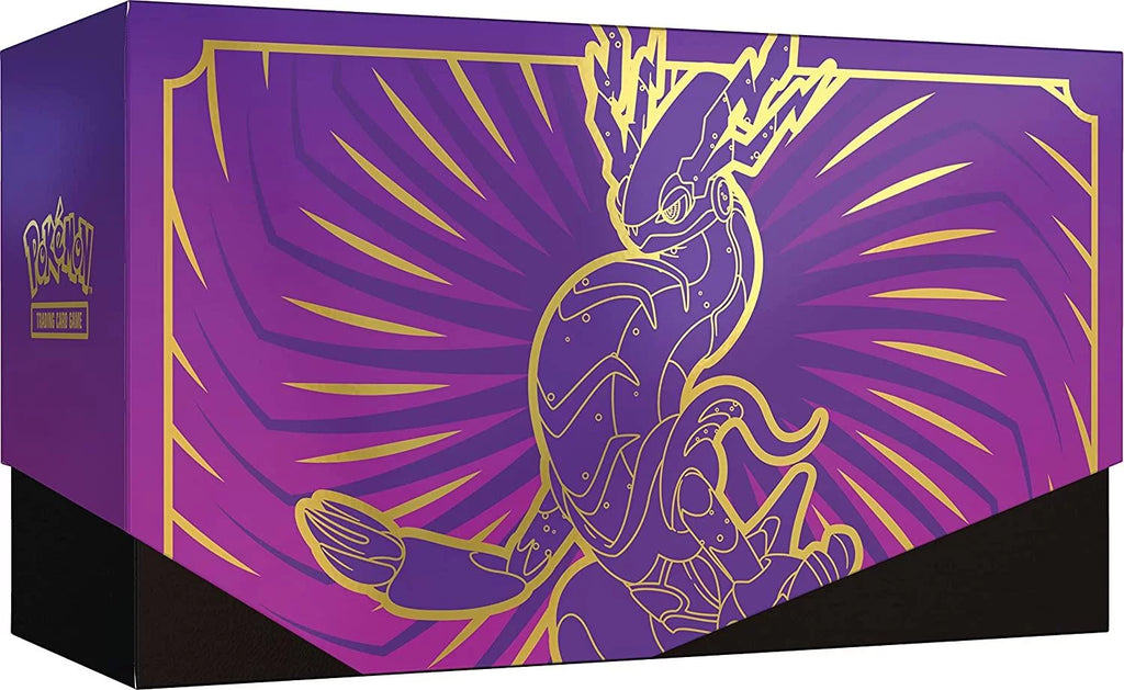 Purple Elite Trainer Box with Booster Packs A717