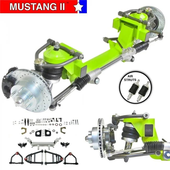 Suspension Brakes & Steering IFS AeroShock with 2 in. Drop 5 x 5.5 Manual LHD Rack No Xmember A167375