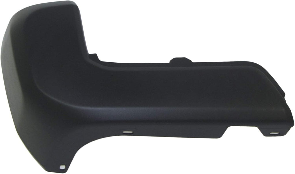 Black Textured Rear Bumper End Cap Set D787