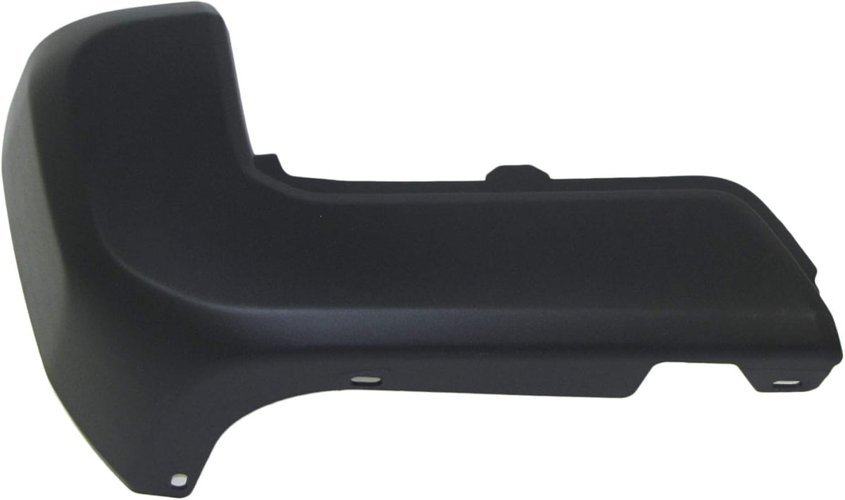 Black Textured Rear Bumper End Cap Set D787