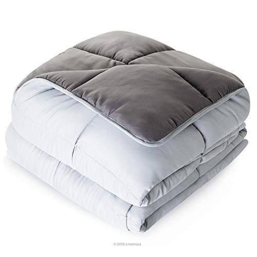 Black California King Microfiber Down Alternative Comforter Z455276