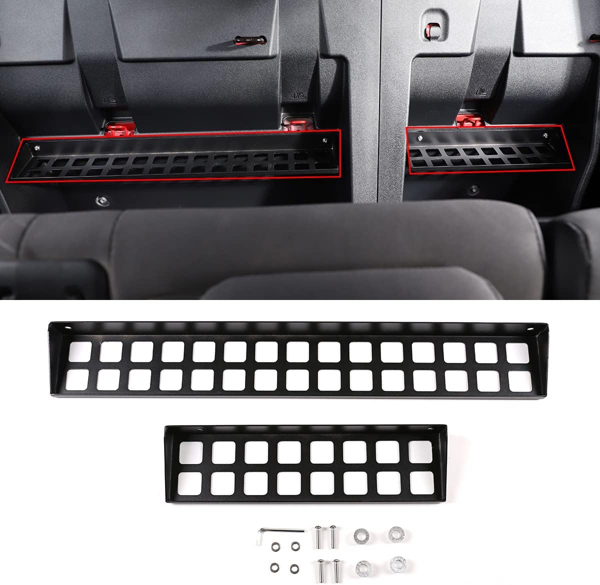Car Back Seat Organizer Aluminum Alloy J593012