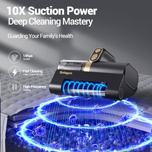 16Kpa Suction 500W Mattress Vacuum Cleaner with HEPA Filter L91098
