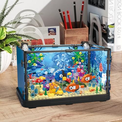 725 Pcs Lighting Aquarium Building Kits G92384