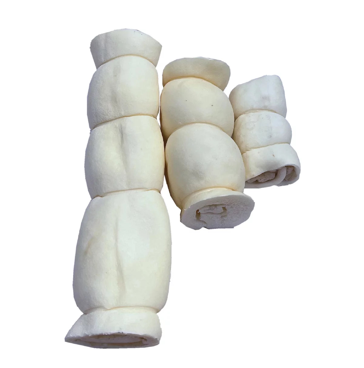 Beef Cheek Rolls Natural Chew Size:6" Pack of 5 M763540