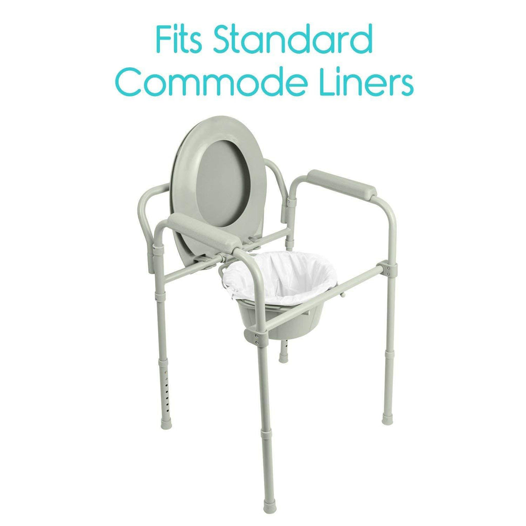 3 in 1 Extra Wide Folding Commode Chair H69483