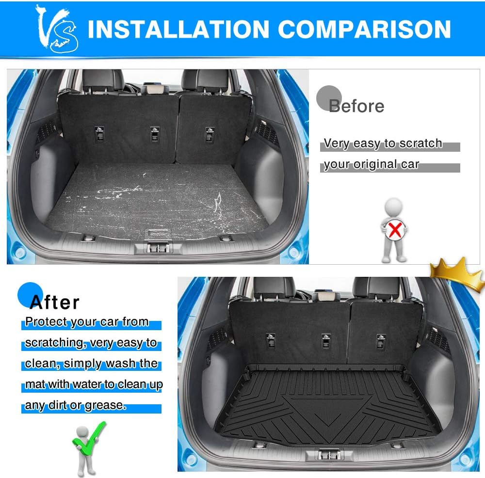 Custom Fit Anti-Slip Cargo Liner Trunk Floor Mat T139657