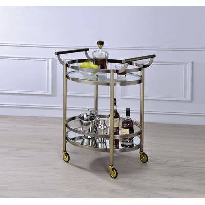 Kitchen Cart with Glass Top N317551