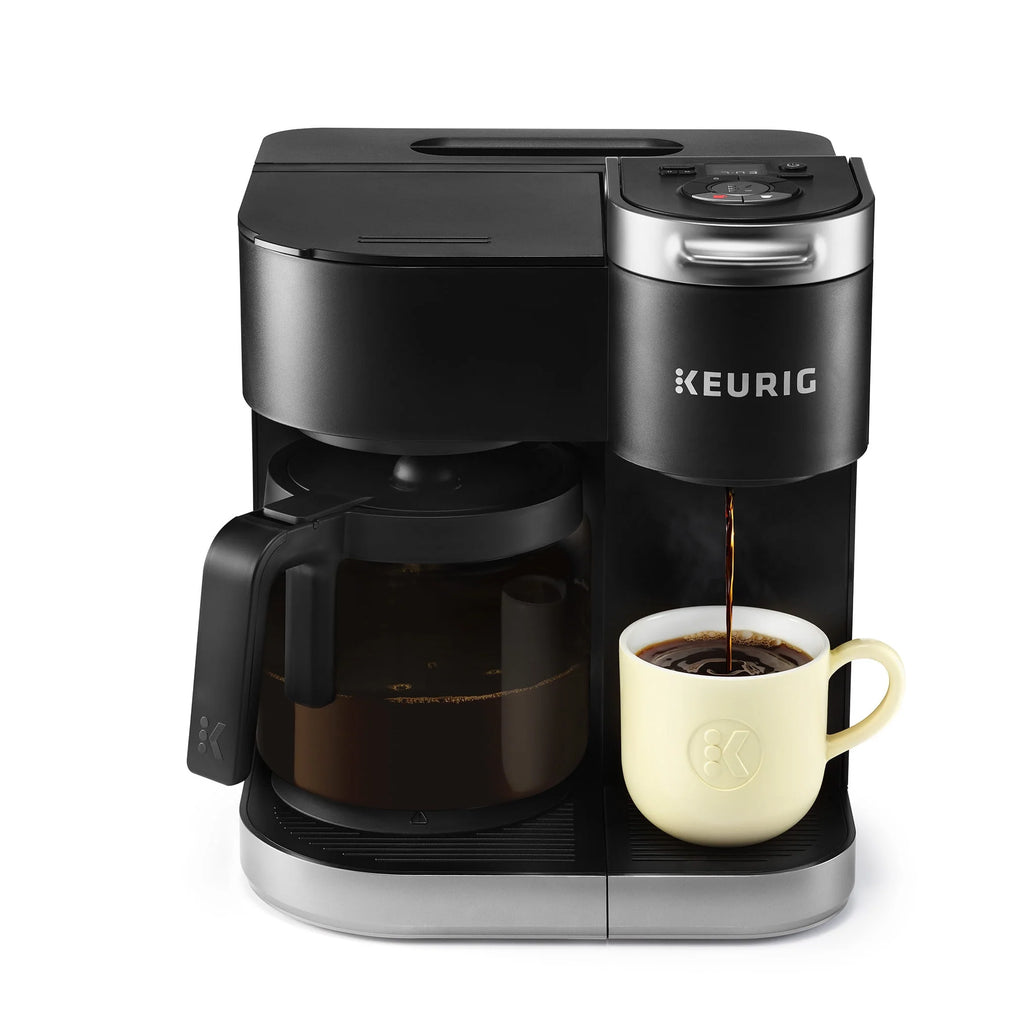 Black Single Serve & Carafe Coffee Maker K969802