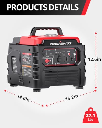 Portable Inverter Generator 2500W Gas-Powered Engine Z550670