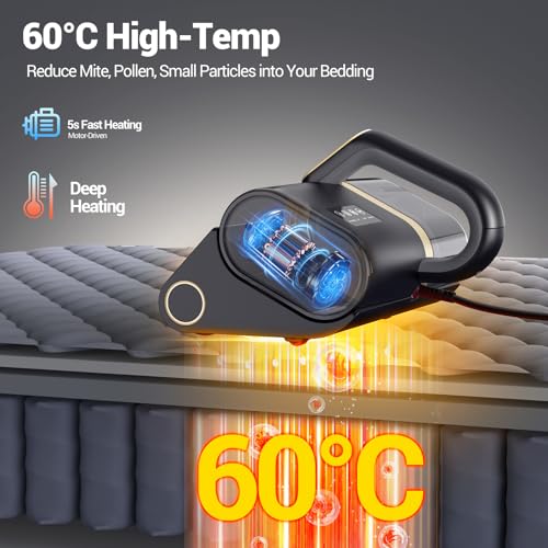16Kpa Suction 500W Mattress Vacuum Cleaner with HEPA Filter L91098