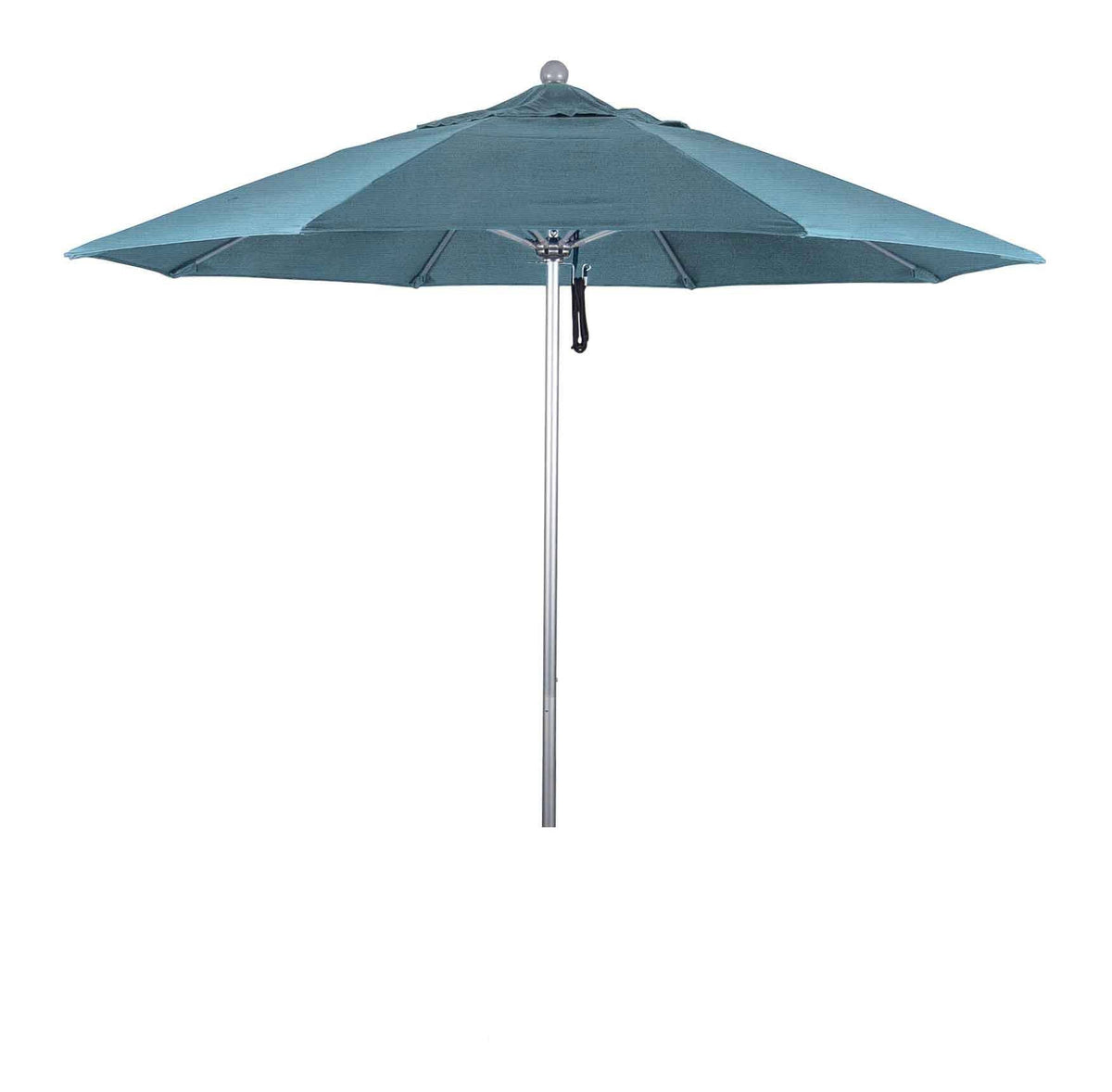 9 Ft Fiberglass Market Umbrella Pulley Open Bronze J347247