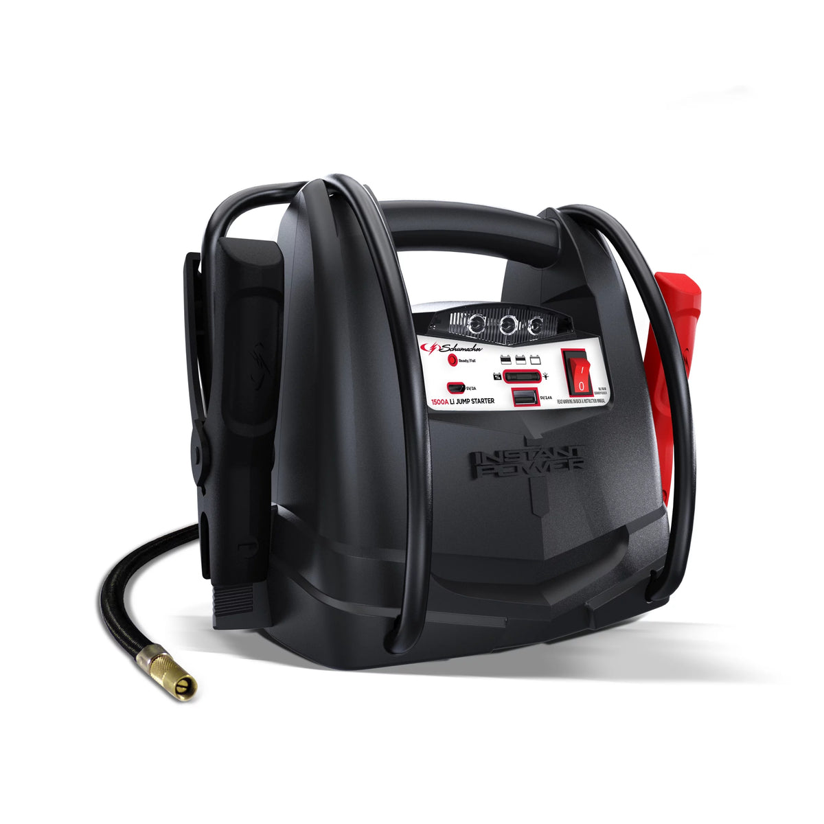 1500A 12V Lithium Jump Starter with 150 Psi Air Compressor J14053