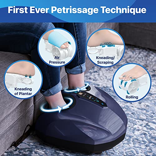 Foot Massager Machine with Deep-Kneading, Compression, Shiatsu, and Heat A142880