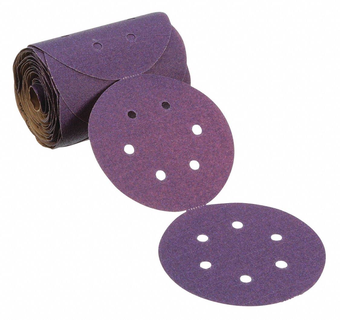 6 in 6 Holes 80+ C-weight Sanding Disc Roll L631633