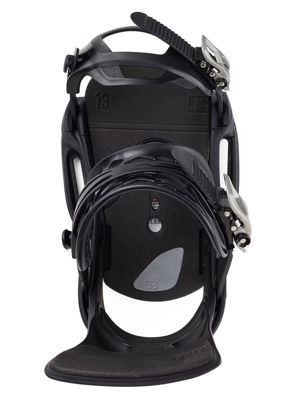 White/Black/Multi Snowboard Binding J1849