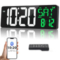 17 Inch Digital Wall Clock with Remote I18989