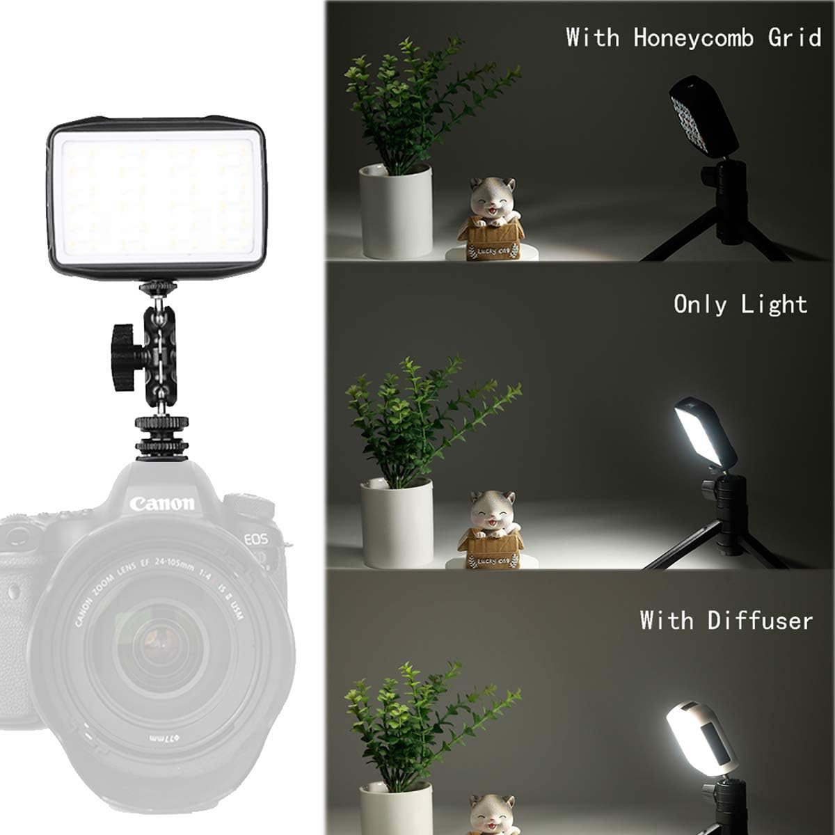 5W RGB Pocket On Camera Light 2500-9000K G742822