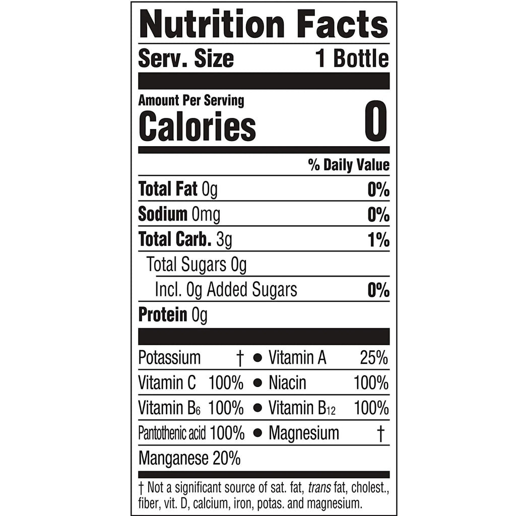3 Flavor Variety Pack Nutrient Enhanced Flavored Water, 20 Fl Oz Bottles (Pack of 12) N9971