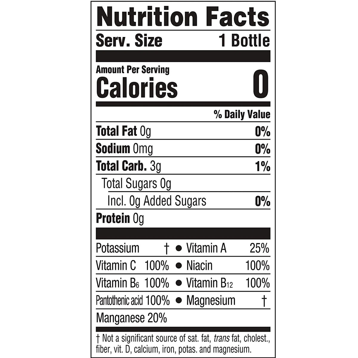 3 Flavor Variety Pack Nutrient Enhanced Flavored Water, 20 Fl Oz Bottles (Pack of 12) N9971
