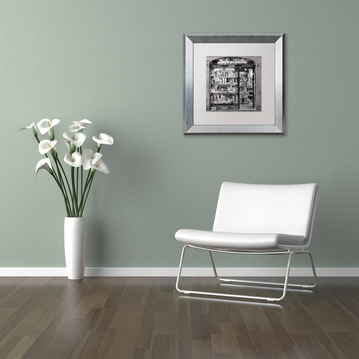 Contemporary Matted Framed Art C29644