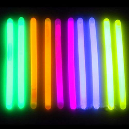 Glow Sticks, Assorted Colors, 200 ct I521523