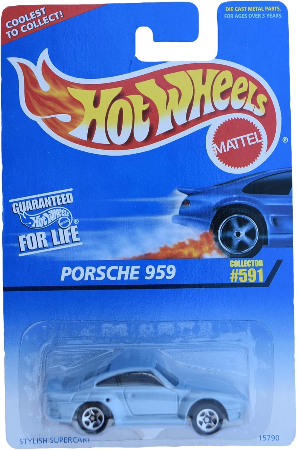 Blue 5 Spoke Wheels Porsche 959 W634
