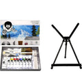 Oil Paint Set with Aluminum Table Easel A17633