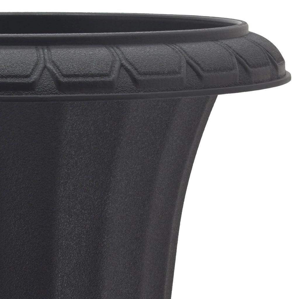 Black Plastic Urn Pack of 2 G9985