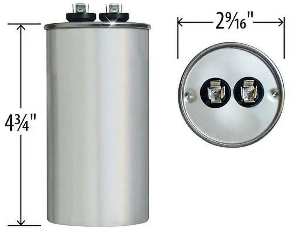 70 uF MFD x 440 VAC Round Capacitor H984677