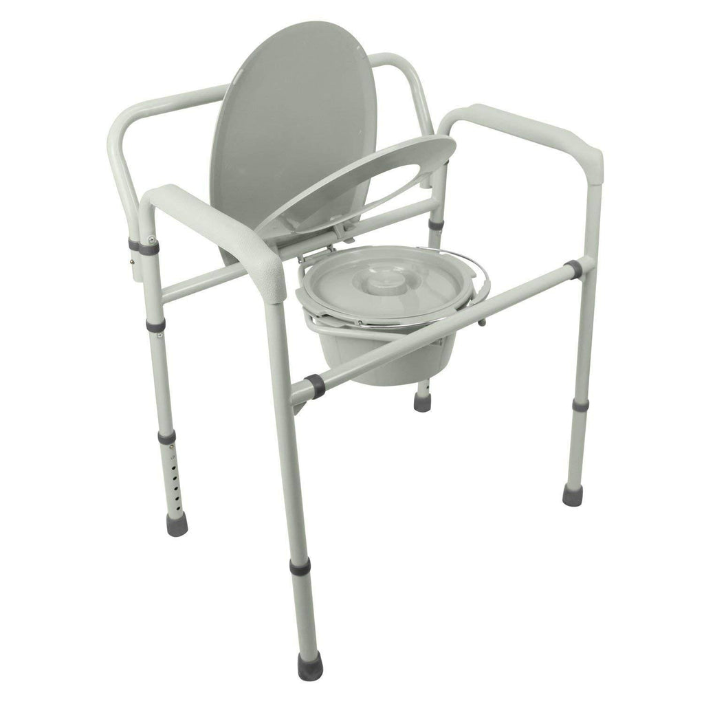 3 in 1 Extra Wide Folding Commode Chair H69483