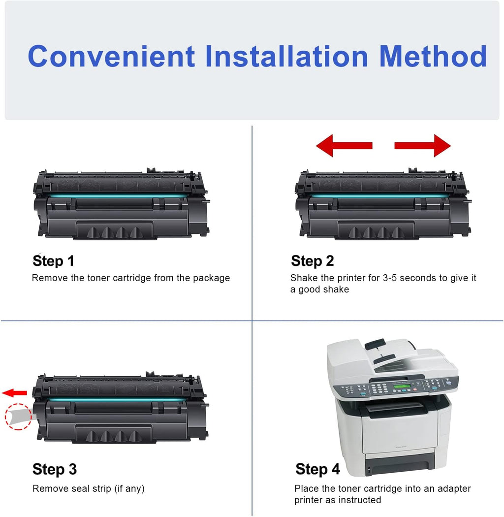 Compatible 53A Toner Cartridge Black 1-Pack L991287