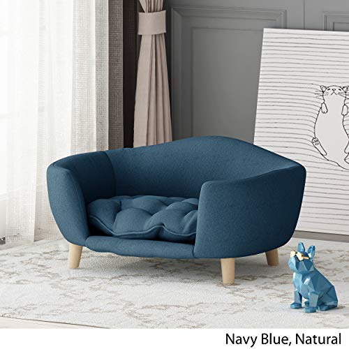 Dark Gray Plush Pet Bed X2901