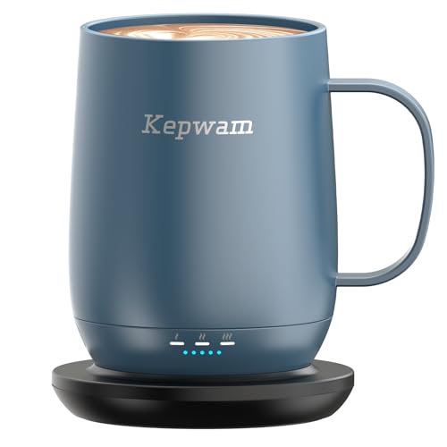 16oz Self Heating Coffee Mug with Temperature Control N95720