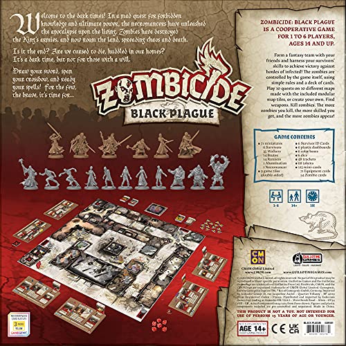 Zombicide Black Plague Board Game R6041