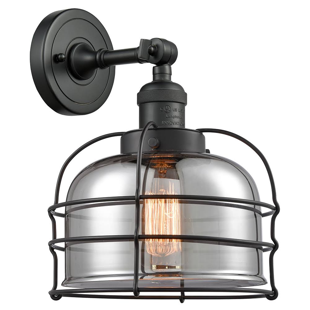 1 Light Semi-Flush Mount Black Antique Brass C33987