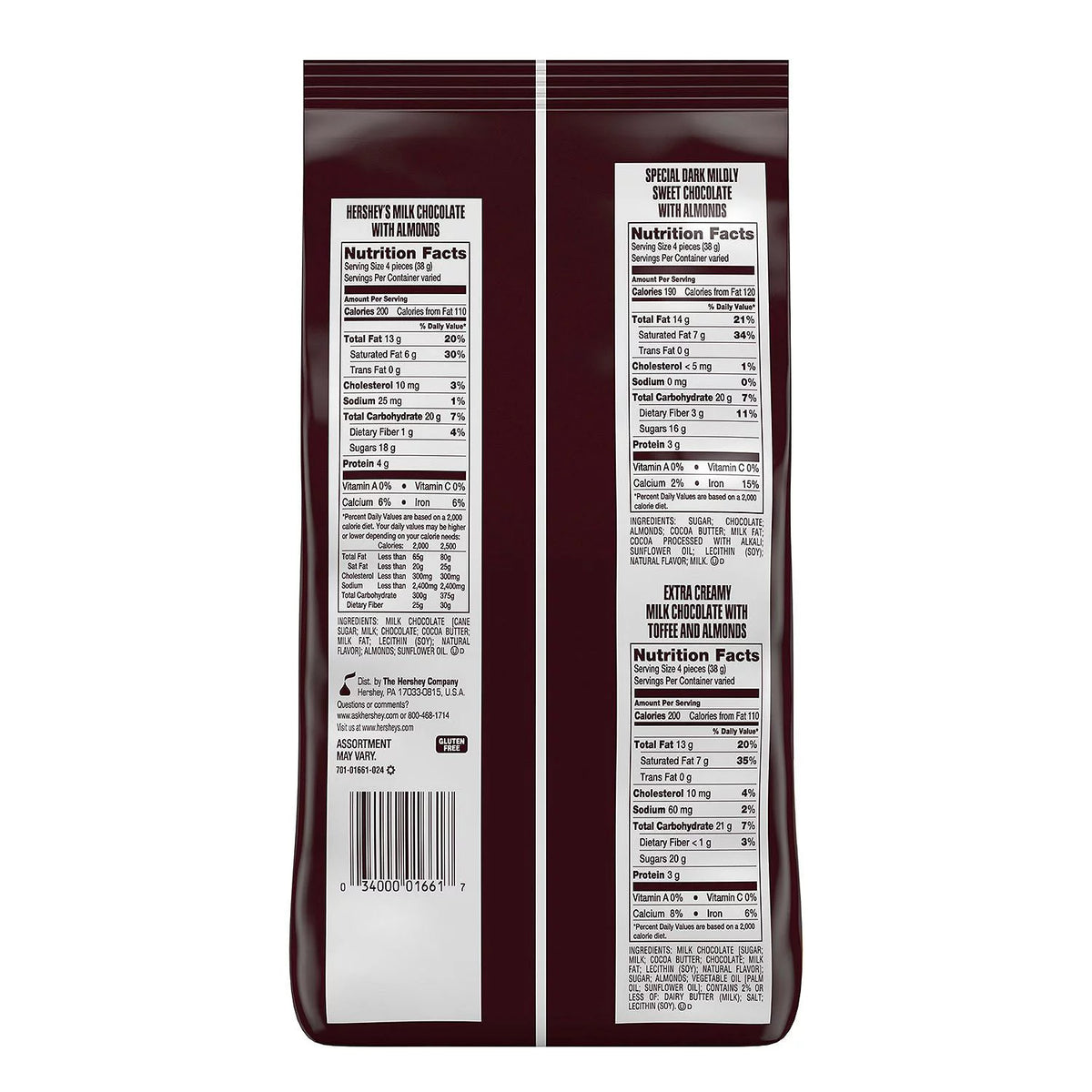 King Size 2.6 Oz. 18 Count Candy Bars W9225