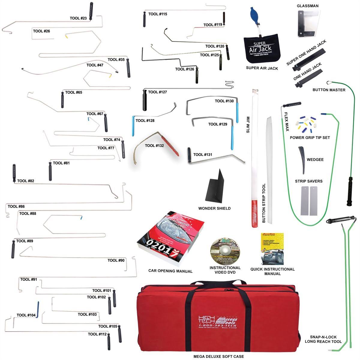 Complete Car Opening Set S6605