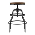 Black Metal Bar Stool I43140