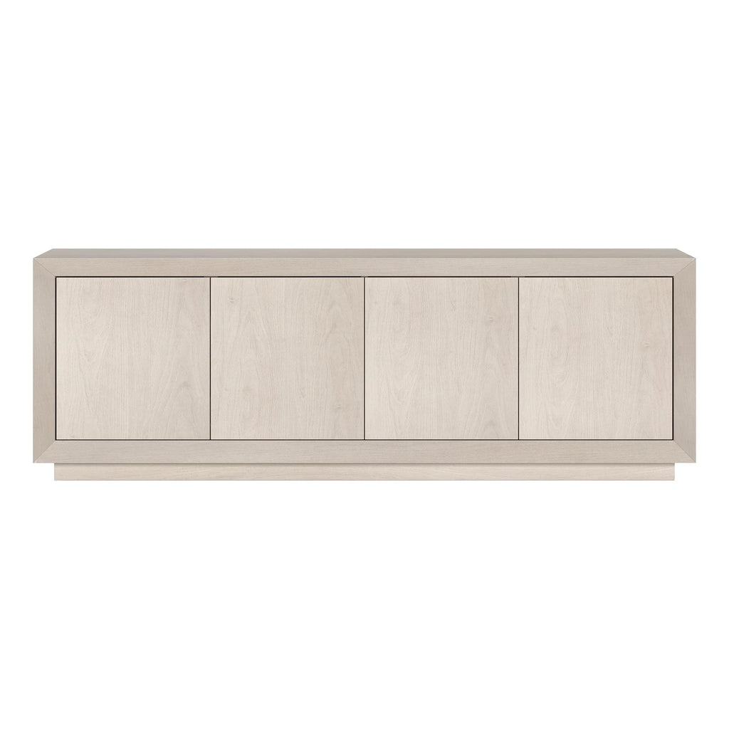 White Rectangular TV Stand N422