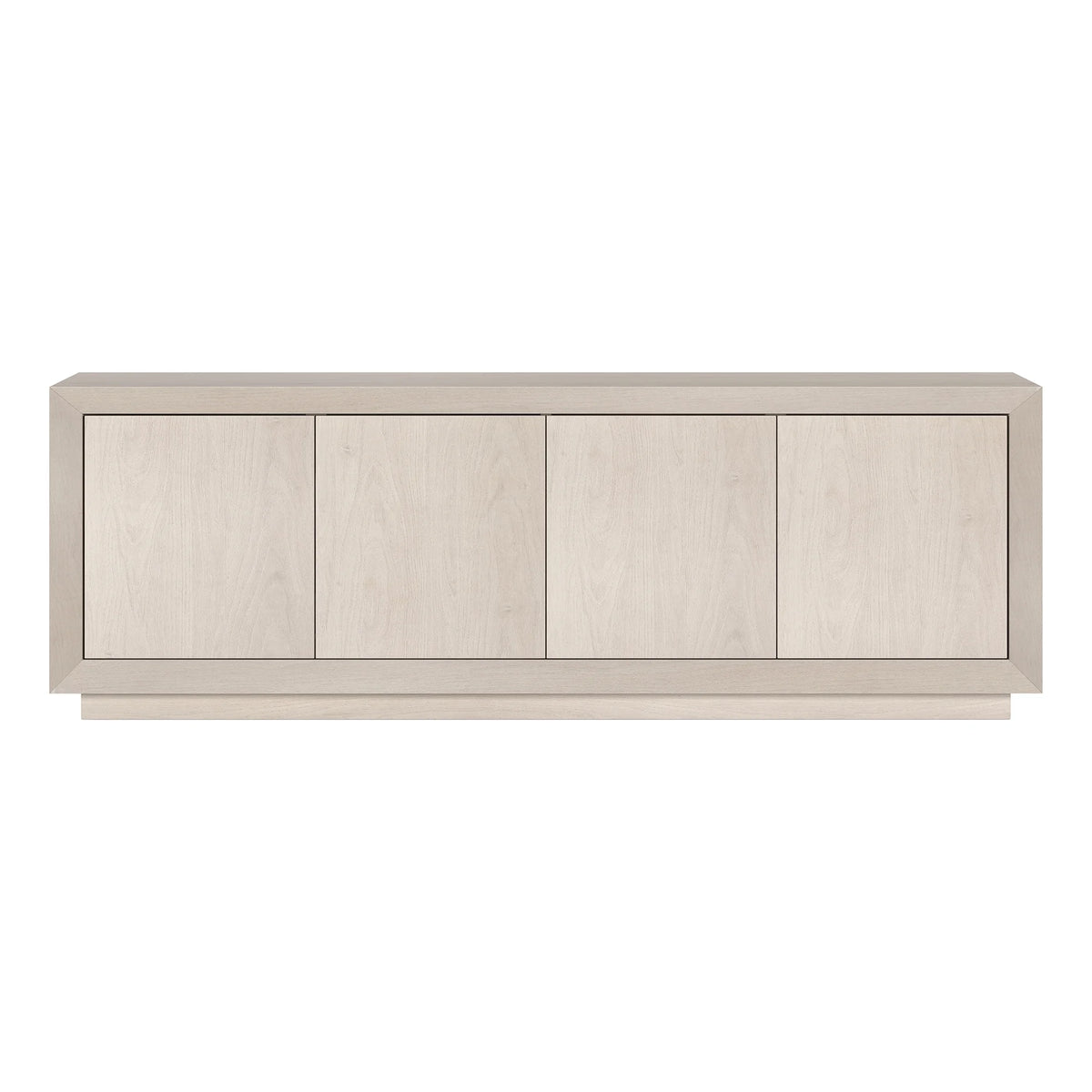 White Rectangular TV Stand N422
