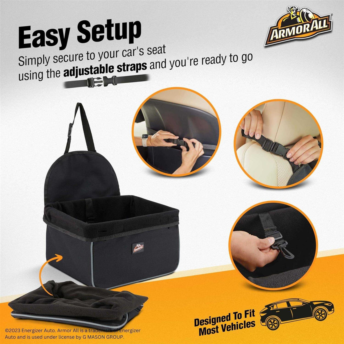 Dog Car Seat for Small Dogs Under 12 lbs V720