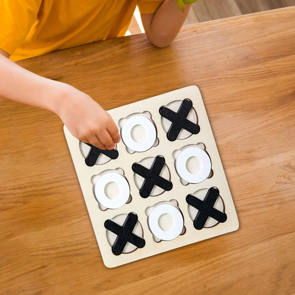 Tic Tac Toe Board Game XO Table Toy P27618