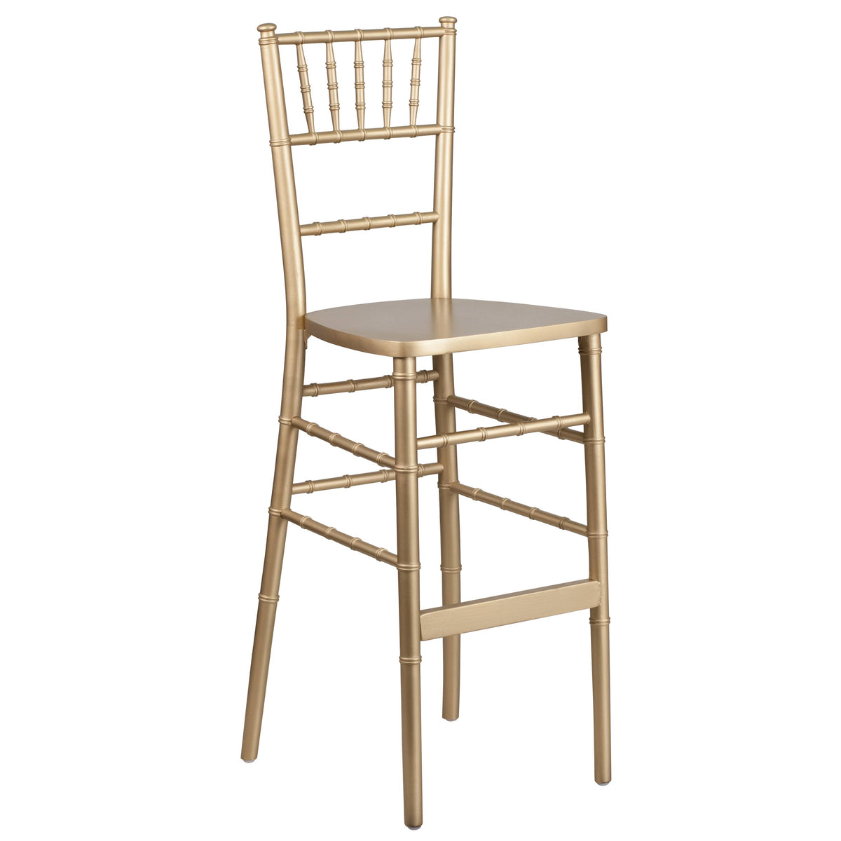 Gold Wood Chiavari Barstool U59032
