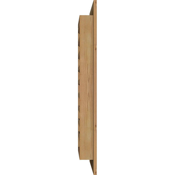 Unfinished Vertical Gable Vent A37789