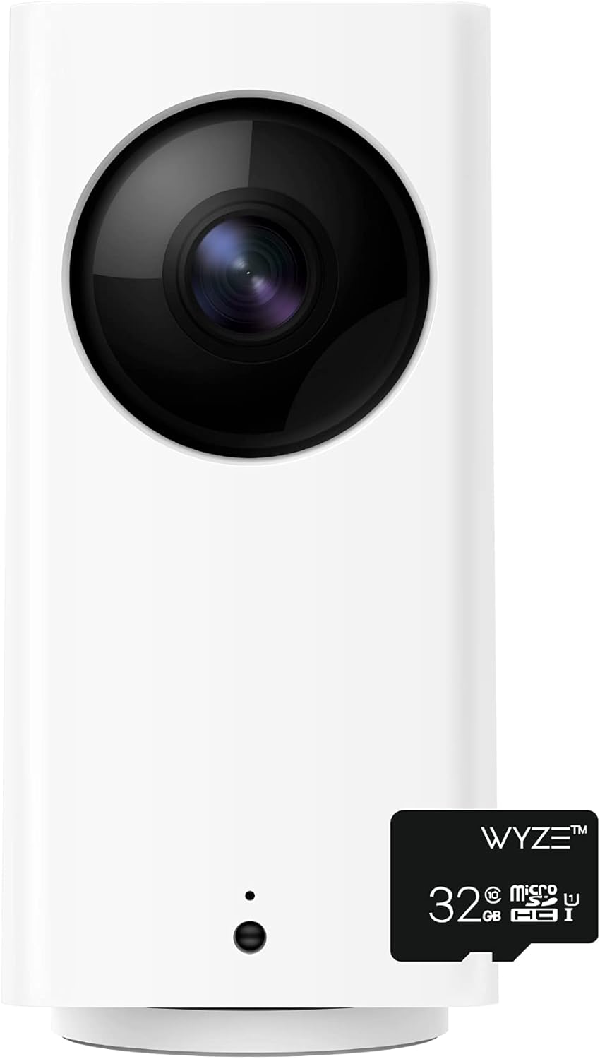 1080p Pan/Tilt/Zoom Indoor Camera with 32GB MicroSD Card U947882