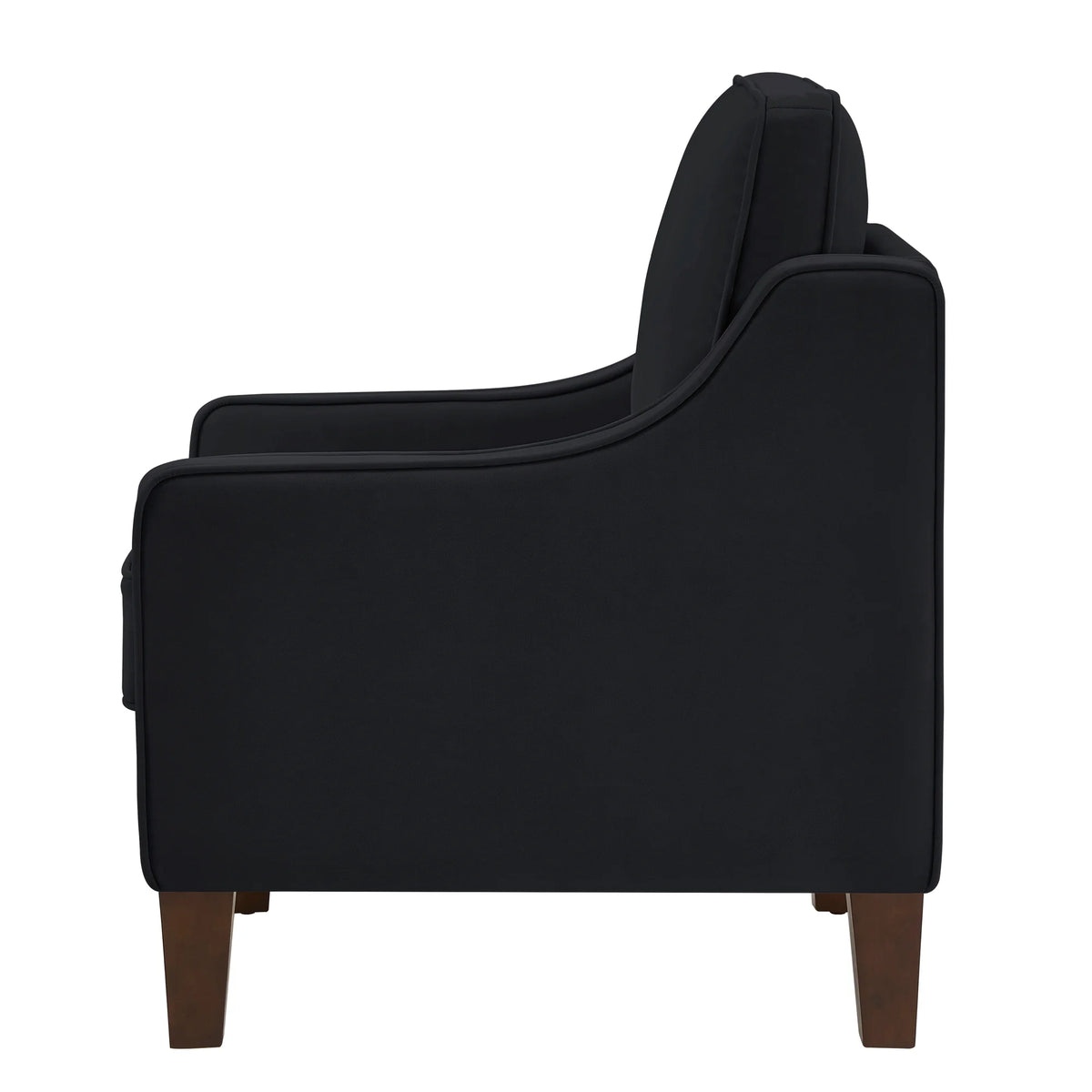 Black Velvet Armchair L83224