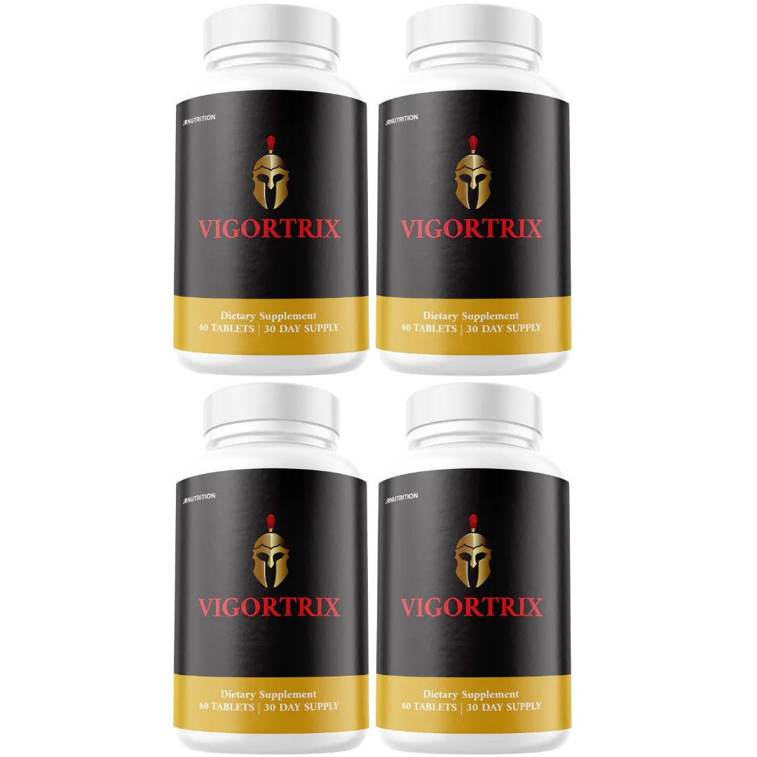 Men Vitality Pills Natural Energy & Stamina Support 4 Bottles N278477