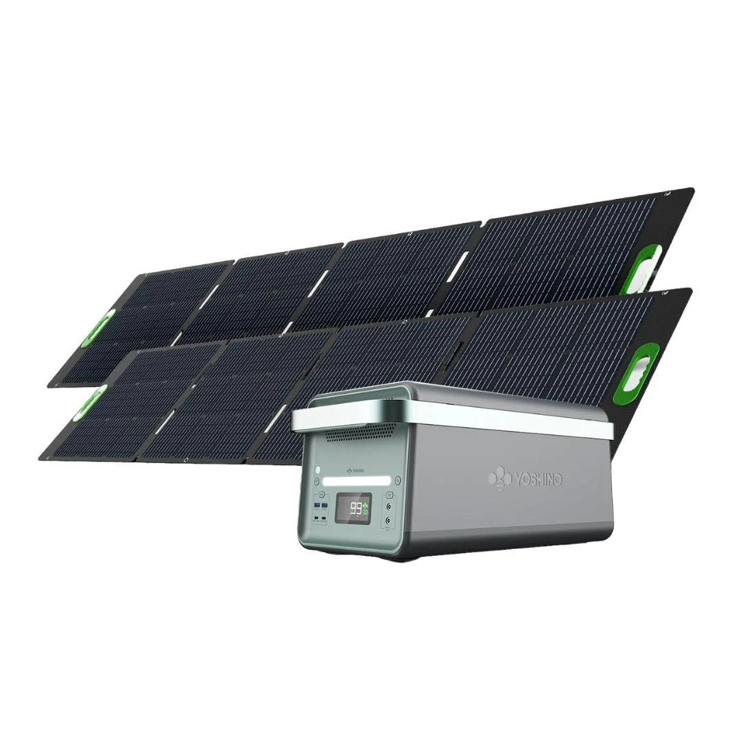 Portable Solar Generator 330W with 100W Solar Panel Y6026