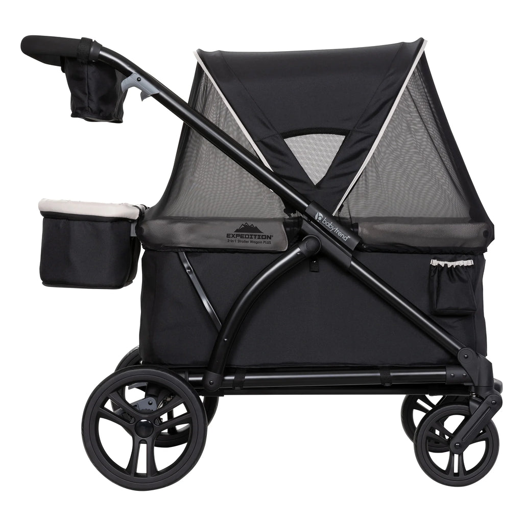 2-in-1 Stroller Wagon with Canopy E107841